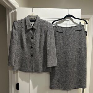 Talbots Blazer & Skirt